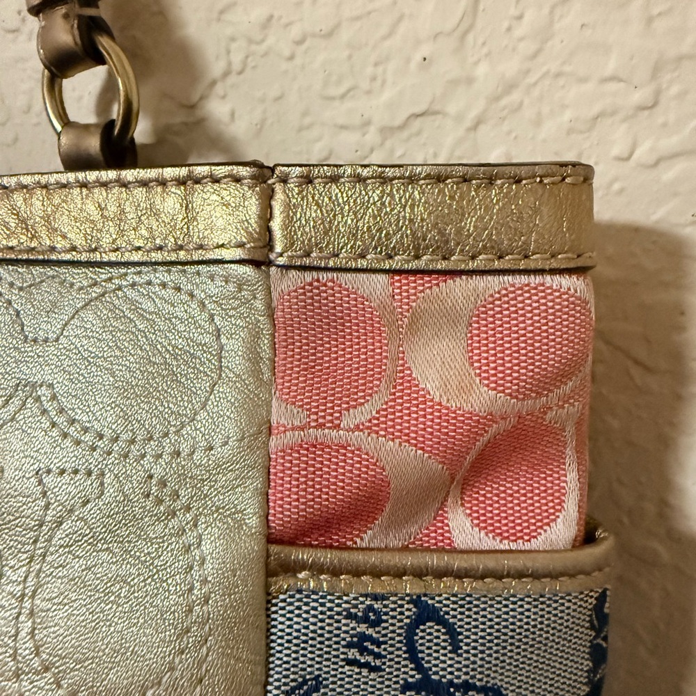 Coach vintage y2k Multicolor Patchwork Shoulder Bag - Picture 2 of 7